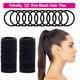 thumbnail image 1 of 50 Gomas Elásticas para El Pelo Sin Metal | Coleteros Negros Pequeños de 4 Mm | Accesorios Elásticos y Suaves para Todo Tipo de Cabello, 1 of 7