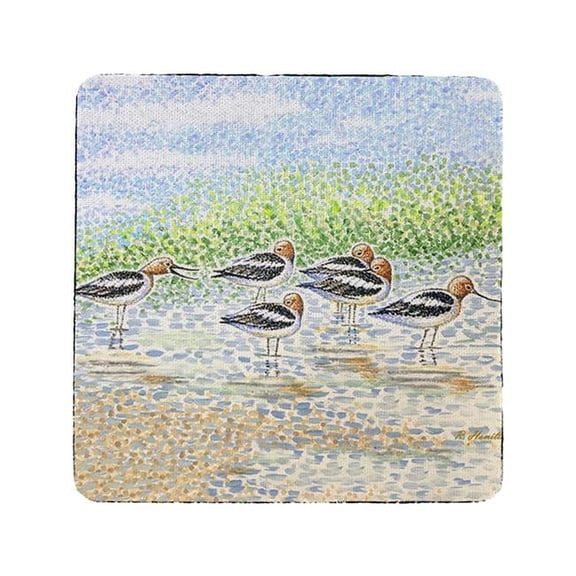 Betsy Drake CT1365 Summer Avocets Coaster - Set of 4
