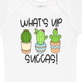 thumbnail image 4 of Inktastic What's Up Succas Funny Cacti Plants Boys or Girls Baby Bodysuit, 4 of 5