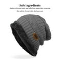 thumbnail image 4 of Foreign Trade Labeling Knitted Cap Velvet Wide Application Keep Warm Wool Cap Winter Outdoor Ski Cap, 4 of 9