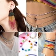 thumbnail image 4 of Cuentas de semillas de vidrio para pulsera, kit de fabricación de joyas, surtido de cuentas para adultos y niñas, cuentas para collar, anillos, kits de fabricación Zhivalor  BST3021909-2, 4 of 5