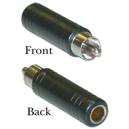0.25 Inch Female Adapter - Offex 1/4 inch Mono Female Phono to RCA Male adapter