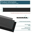 thumbnail image 5 of Plank & Hue 4Pcs 106"x12.6" Soundproof Wood Slat Panels Acoustic Wall and Ceiling Panels, Black Oak, 5 of 8