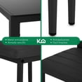 thumbnail image 4 of Juego De Comedor 4 Sillas y Mesa De Vidrio Templado Lexus negro 5, 4 of 7