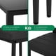 thumbnail image 4 of Juego De Comedor 4 Sillas y Mesa De Vidrio Templado Lexus negro 5, 4 of 7