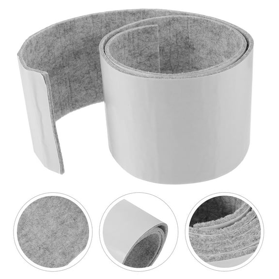 1 Roll of Household Furniture Felt Pad Floor Protector Self-adhesive Felt Tape Furniture Felt Strip