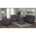 thumbnail image 6 of Home Square 3 Piece Set with Upholstered Chair Sofa and Loveseat in Charcoal, 6 of 10