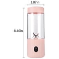 thumbnail image 3 of Licuadoras portátiles LWZWM de liquidación para cocina y comedor, Blend-Er, exprimidor de frutas y batidos, recargable por USB con 6 cuchillas, ideal para deportes, viajes y actividades al aire libre, 3 of 7