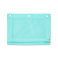 thumbnail image 4 of Pen+Gear Solid Polyester Binder Pouch Pencil Case, Teal, 10.25" x 7.25", 4 of 7