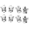 thumbnail image 1 of Tubo bucal adherible de ortodoncia Dental, herramientas de cuidado Dental, equipo de medicina para MBT First Molar, 2 paquetes, 1 of 7