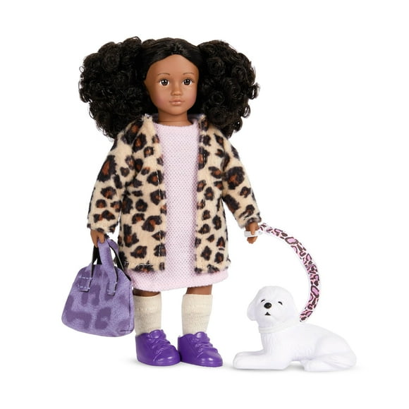 Lori - Mini Doll & Toy Dog - 6-inch Doll & Bichon Frise Pup - Play Set with Outfit Animal & Accessories - Playset for Kids - 3 Years + - Ariah & Winston