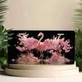 thumbnail image 4 of 1 Pcs 2D Flat License Plate Covers & Frames, Sparkling Pink For Decorative Front, Waterproof For Decoration Aluminum License Plate Covers & Frames Cover For Men Women, 12" X 6", 4 of 6