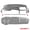 Dark Titanium, variant on DashSkin Dash Cover Compatible with 2007-2013 Chevy Silverado & GMC Sierra in Ebony Black - Hard Molded Plastic Dashboard Cap