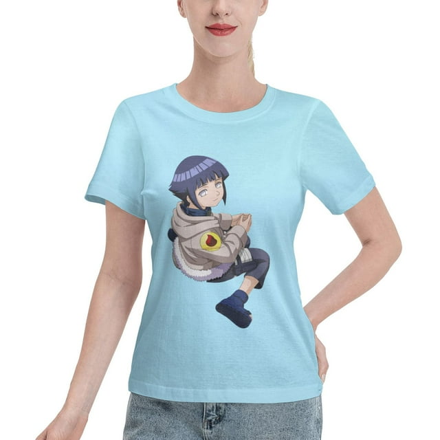 Women's Basic Short Sleeve T-Shirt Naruto Hinata
