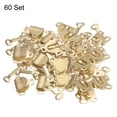 thumbnail image 3 of Juego de Costura Unique Bargains 60 Ganchos y Ojos Dorado, 3 of 5