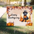 thumbnail image 4 of Happy Thanksgiving Great Dane Welcome Thankful Fall Autumn Pumpkin Yard Sign Danes Dog Lover Gifts Outdoor Home Lawn Garden Porch Decor - 02021, 4 of 5