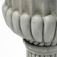thumbnail image 4 of Noble House Antique Outdoor Cast Stone Roman Urn Planter in Antique White, 4 of 9