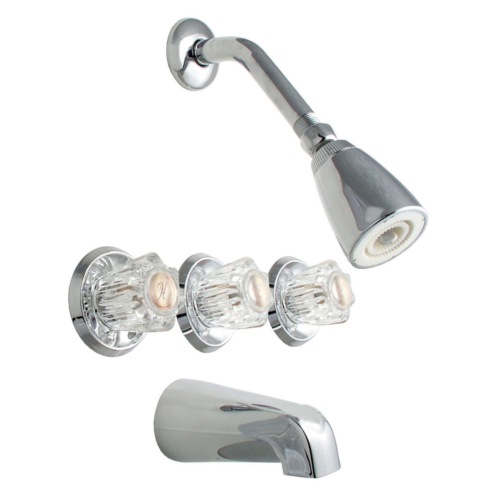 LDR 011 8500 3 Handle Tub And Shower Faucet Walmartcom