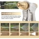 thumbnail image 4 of Pistola rociadora para manguera de jardín con boquilla de latón, aleación de zinc de alta presión para riego de plantas, limpieza, lavado de autos y ducha para mascotas, 4 of 6
