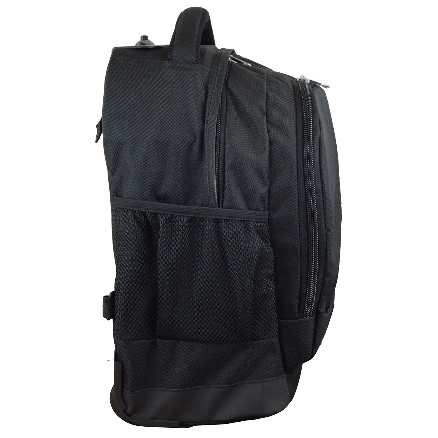 Black Dallas Stars 19'' Premium Wheeled Backpack - image 4 of 7