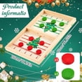 thumbnail image 3 of Montessori Learning Toys Wooden Fast Sling Puck Game Board Tabletop Game with Christmas Tree Print for Family and Party Entertainment Activities, 3 of 5
