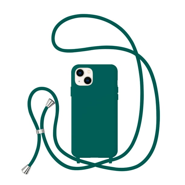 Funda de Protección para iPhone 13 Series - Sovico - Silicón con Correa