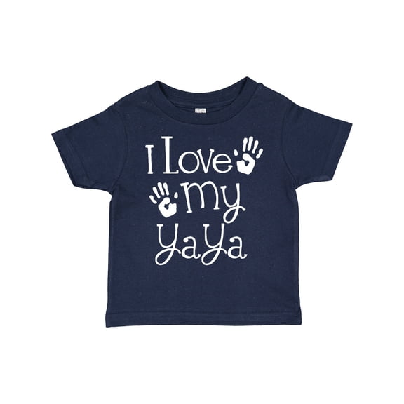 Inktastic I Love My Yaya Grandchild Boys or Girls Toddler T-Shirt