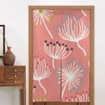 thumbnail image 4 of XMXT Japanese Noren Doorway Room Divider Curtain,Pink Dandelion Print Restaurant Closet Door Entrance Kitchen Curtains, 34 x 56 inches, 4 of 7