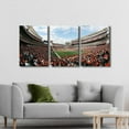 thumbnail image 2 of 3 Panel Denver Canvas Wall Art American Soccer Prints Sports Artwork Wall Decor Stadium Picture Canvas Art for Bedroom Living Room Broncos Stadium Paintings Posters Framed Ready to Hang (42"Wx20"H), 2 of 5