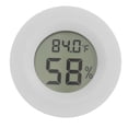 thumbnail image 1 of Termo Interior Termómetro digital LCD Higrómetro Medidor electrónico de temperatura (Blanco), 1 of 6