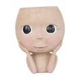 thumbnail image 2 of Gazechimp Garden Statue Classic Multiuse Storage Container Organizer Sturdy Home Decor Open Eyes Girl, 2 of 8