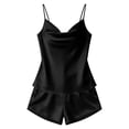 thumbnail image 6 of WCJM Women Casual Outfit Thin Strap Cowl Neck Sleeveless Top and Shorts Suit Comfort Wear for Relax Time, 6 of 7