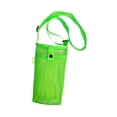 thumbnail image 2 of Soporte para botella de agua Colamx bandolera de malla para gimnasio senderismo y caminar Verde, 2 of 6