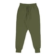thumbnail image 2 of Rrunsv Mens Workout Pants Mens Straight Fit Stretch Casual Pants Elastic Waist Casual Pants for Men AG,XL, 2 of 4