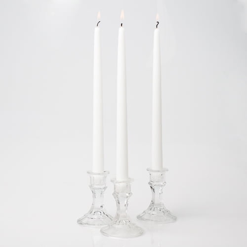 Richland Taper Candles 12" White Set of 50