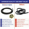 thumbnail image 6 of Whole Parts Dishwasher Door Seal Gasket Part# 3920DD3005D - Replacement & Compatible with Some Kenmore and LG Dishwashers, 6 of 6