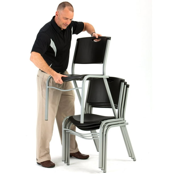 椅子 EQI-42 Stacking chair EQI-42 Stacking chair Iquo Stacking Armchair | Knoll