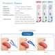 thumbnail image 5 of Soidarity Raspador de lengua Limpieza bucal Aliento fresco Lengua Silicona PP Herramienta de raspado Cuidado bucal, Verde Type2 NO2 Soidarity CE000293-01B, 5 of 6
