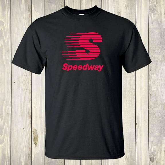 Speedway Gas Station Store Logo Men Funny T-Shirt Size S-5XL