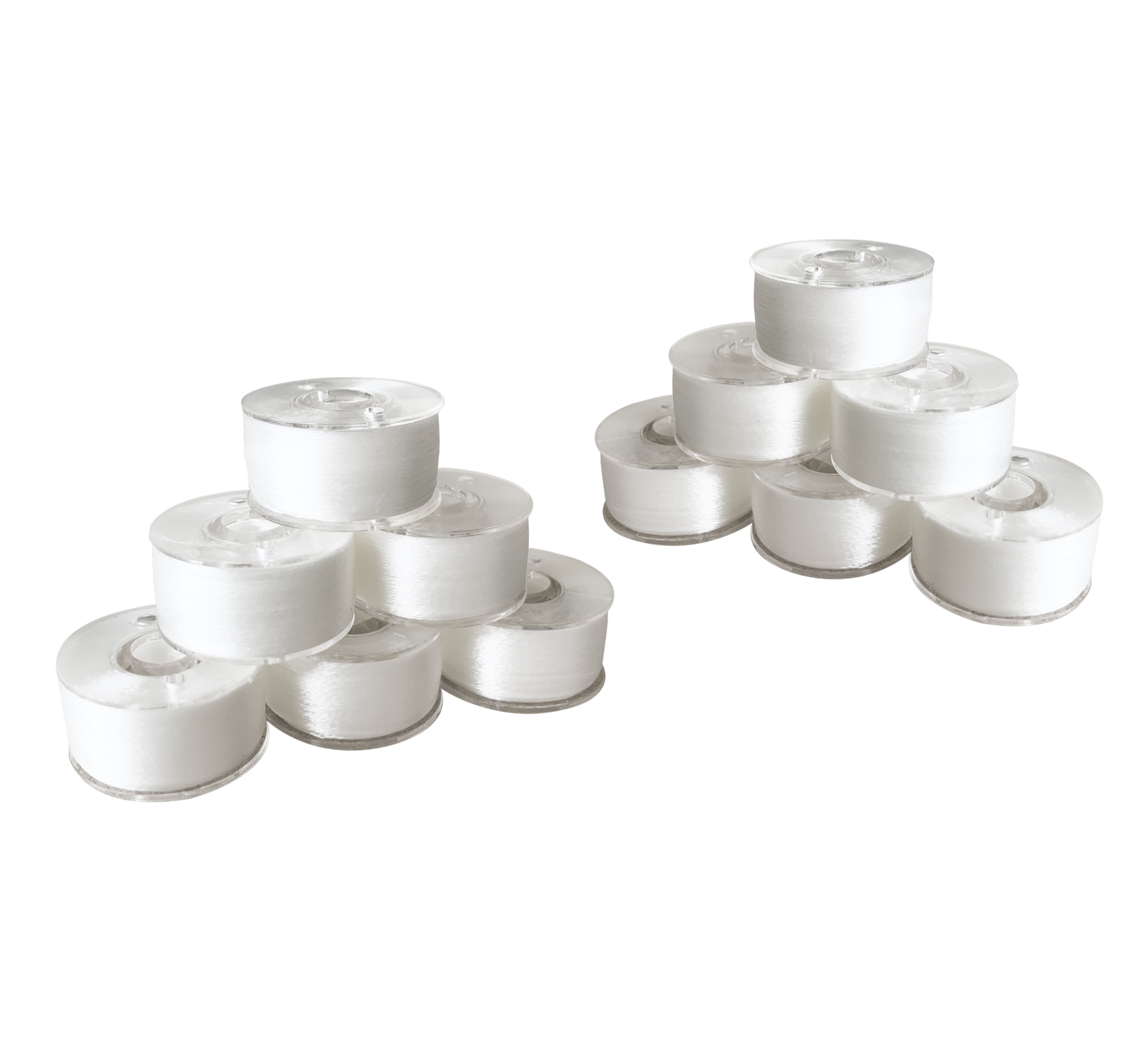 HimaPro 144 White Prewound Bobbin Plastic Sided Size A SA156 - 60 Weight
