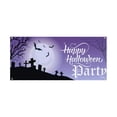 thumbnail image 2 of JJKBVCLO Garage : Halloween Themed Banner With Haunting Graphics Perfect For Car Enthusiasts & Garage Makeovers Easy Setup Durable Fabric, 2 of 4