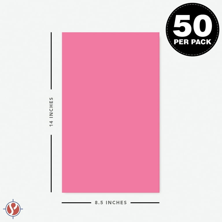 JAM Paper® Smooth Colored Paper, 24 lbs., 8.5 x 11, Ultra Fuchsia Pink,  100 Sheets/Pack (184931)