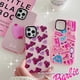 thumbnail image 3 of Translúcido Rosa Lindo Barbie Carta Ilustración CASETiFY Funda De Teléfono Compatible Para iPhone 14 13 12 11 Pro MAX X XS XR 6 7 8 Plus A Prueba De Golpes Cubierta Suave Protectora Completa, 3 of 4