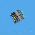thumbnail image 3 of Injueey Módulo de Audio de mano de obra amplificador de potencia módulos inalámbricos de amplia compatibilidad profesional DC 11-25V Electrónica miscelánea sin inalámbrico 101x100x25mm, 3 of 6