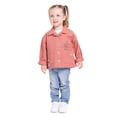 thumbnail image 2 of Paw Patrol Movie Toddler Girls' Front Back Graphic Shacket with Long Sleeves, Sizes 12M-5T, 2 of 9