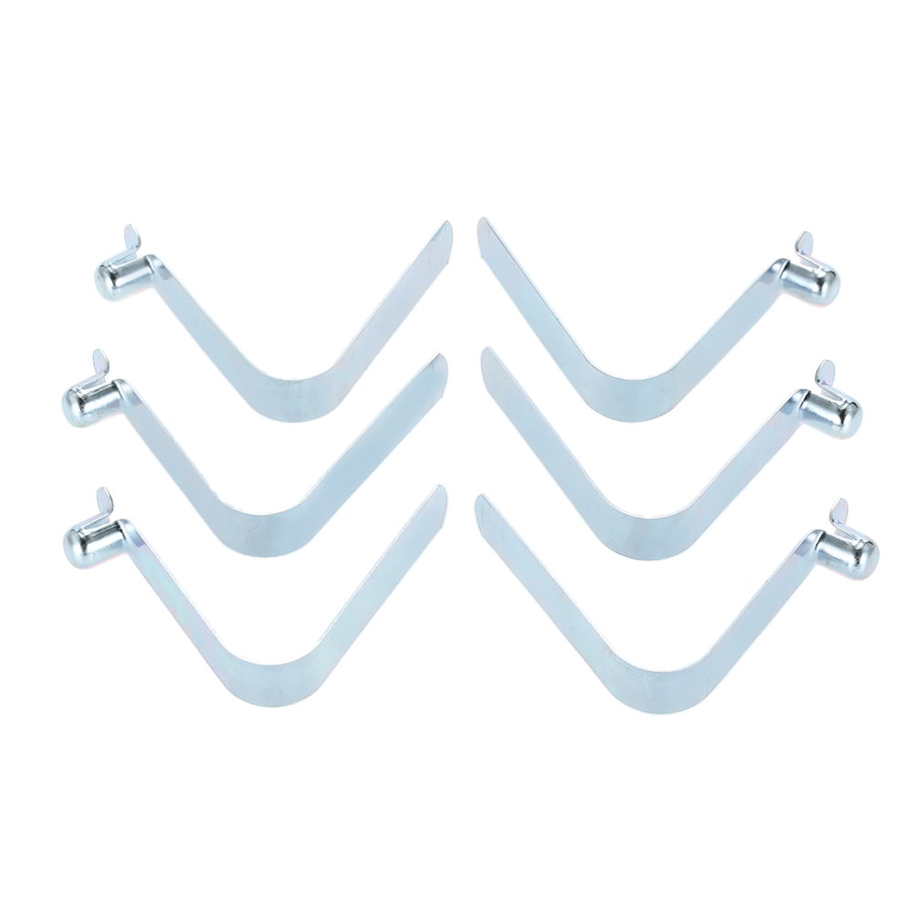 Lot De 6 Clips à Ressort Pour Kayak, Tente, Pagaie - Goupilles De Verrouillage En Acier, Tailles 6/8/9mm - 10