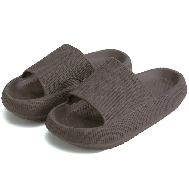 Pantuflas Rosyclo Cloud para Mujeres y Hombres Color Chocolate