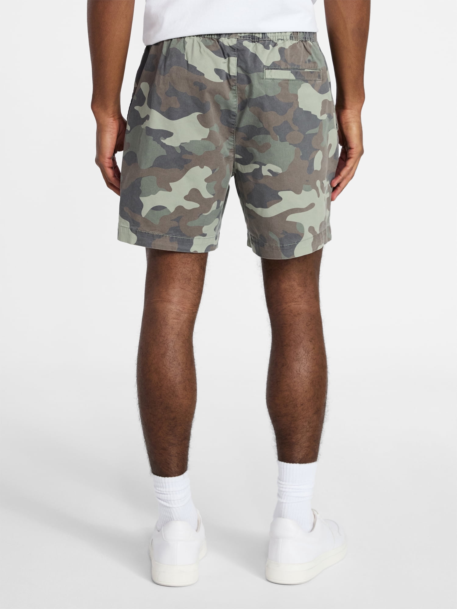 No Boundaries Flat Front Shorts, 6" Inseam, Men's XS-5XL