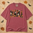 thumbnail image 2 of Mama Halloween Shirt, Spooky Mama Varsity Letter Graphic Tee, Ghost Pumpkin Fall Spooky Season Gift for Mom, Unisex, 2 of 10