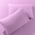thumbnail image 3 of Duvet Cover Queen [3-Piece, Lilac] - 1 Comforter Protector with Zipper Flap and 2 Pillow Shams - Hotel Luxury 1800 Brushed Microfiber - Ultra Soft, Cool and Breathable Comforter Cover, 3 of 7